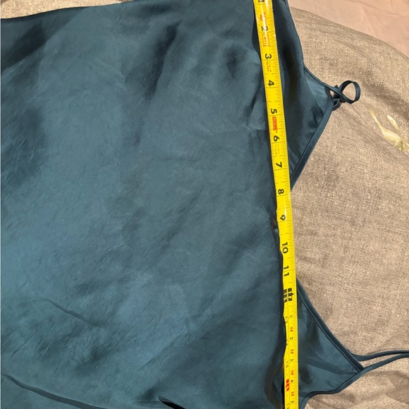 Aritzia Wilfred Slip Dress in Teal - Picture 9 of 9